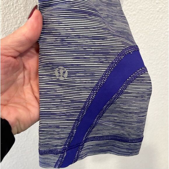 Lululemon Run Women’s Inspire Crop II All Luxtreme Leggings Bruised Berry Size 4 - Picture 7 of 9